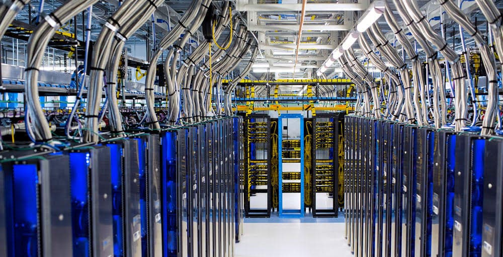 Black and white factory